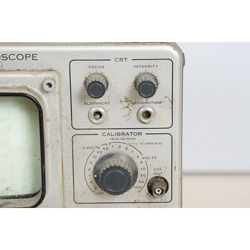 525 - Tektronix Type 561A Oscilloscope together with a Telequipment DM63