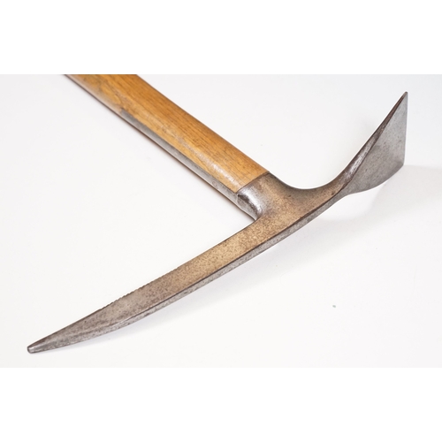 179 - 1940s Austrian mountaineer's ice pick, made by Stubai