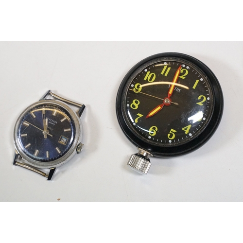 339 - A small collection of watches to include Sekonda and Casio examples together with a Smiths pocket ca... 