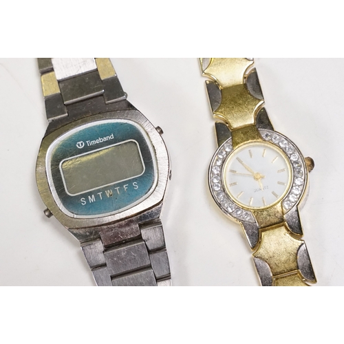 339 - A small collection of watches to include Sekonda and Casio examples together with a Smiths pocket ca... 