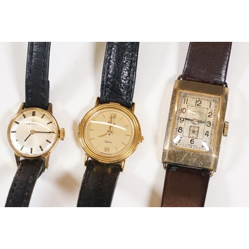 351 - Collection of watches, including: Vetta automatix, Mudu, Lanco, Victorinox, Certina, Elle, Mana, Pay... 