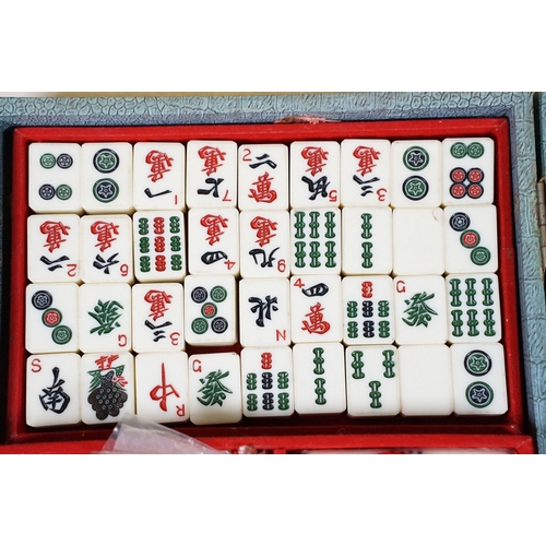 352 - Vintage cased set of Mah-Jong by H.P.G & S Ltd, London