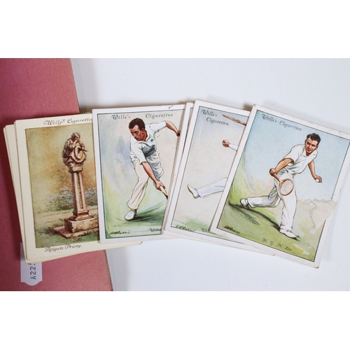 393 - Collection of collectors cards to include Brooke Bond booklets, loose cigarette cards include Wills,... 