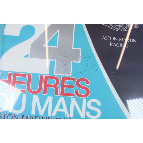 410 - Collection of Formula One related items to include a signed 24 Heures du mans 15th June 2008 signed ... 