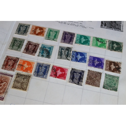 412 - Collection of world stamps and coins, stamps mostly in albums to dating from 19th Century onwards in... 