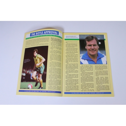 417 - 1989 FA Cup Semi-Final programmes - three FA Cup semi-final programmes, including one FA Cup semi-fi... 