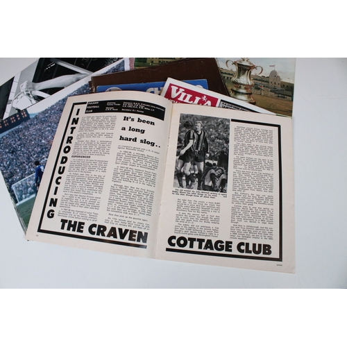 418 - 1975 FA Cup Final West Ham United v Fulham - FA Cup Final programmes, FA Cup Final programmes, FA Cu... 