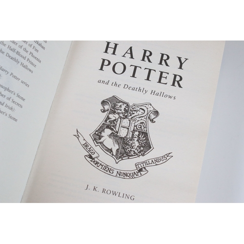 372A - A collection of four hardback Harry Potter books to include 'The Deathly Hallows' 1st edition, 'The ... 