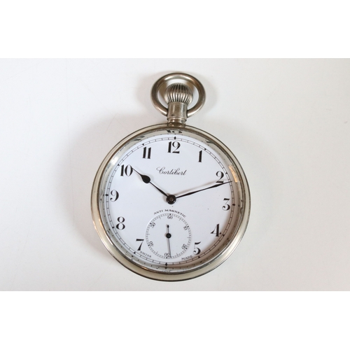 241 - Two antique top winding pocket watches to include a gold plated full hunter example.