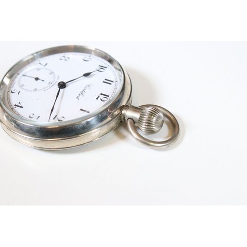 241 - Two antique top winding pocket watches to include a gold plated full hunter example.