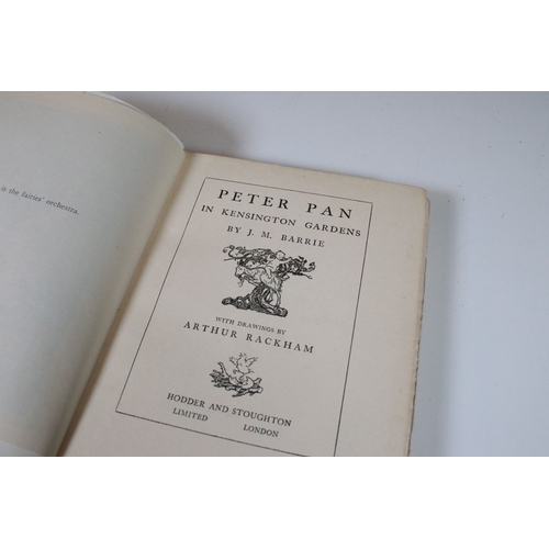 379 - A collection of three vintage books to include Peter Pan in Kensington Gardens by J.M. Barrie, Westw... 