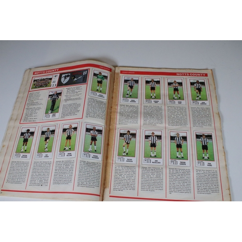 388 - Football Stickers - Five Panini football sticker albums to include Football 83, 84, 86, 87 & 89, all... 