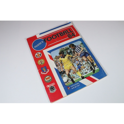 388 - Football Stickers - Five Panini football sticker albums to include Football 83, 84, 86, 87 & 89, all... 