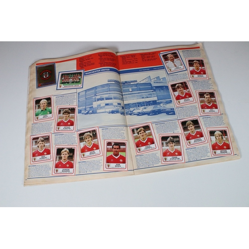 388 - Football Stickers - Five Panini football sticker albums to include Football 83, 84, 86, 87 & 89, all... 