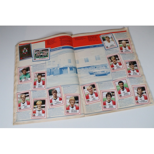 388 - Football Stickers - Five Panini football sticker albums to include Football 83, 84, 86, 87 & 89, all... 