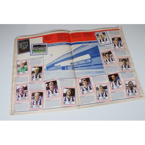 388 - Football Stickers - Five Panini football sticker albums to include Football 83, 84, 86, 87 & 89, all... 