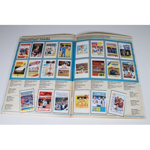 388 - Football Stickers - Five Panini football sticker albums to include Football 83, 84, 86, 87 & 89, all... 