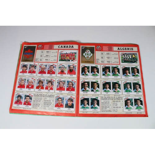 389 - Football Stickers - Panini Mexico 86 World Cup sticker album (complete), plus a Panini Supersport St... 