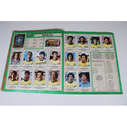 389 - Football Stickers - Panini Mexico 86 World Cup sticker album (complete), plus a Panini Supersport St... 