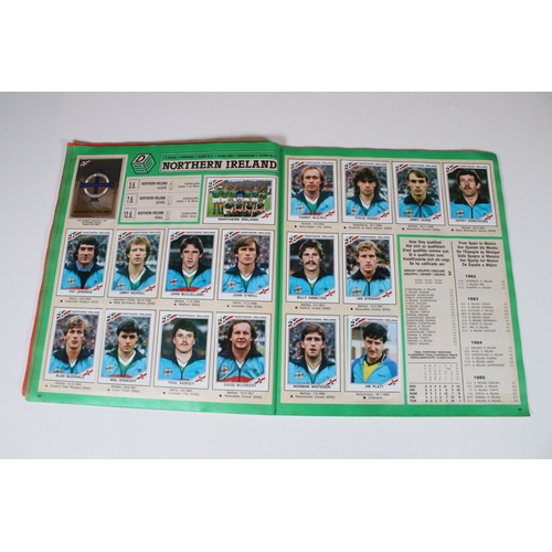 389 - Football Stickers - Panini Mexico 86 World Cup sticker album (complete), plus a Panini Supersport St... 