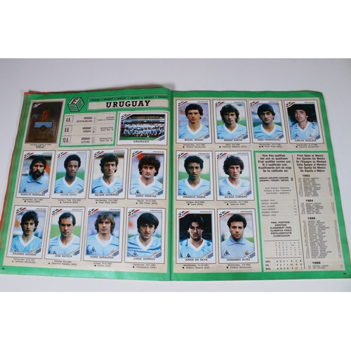 389 - Football Stickers - Panini Mexico 86 World Cup sticker album (complete), plus a Panini Supersport St... 