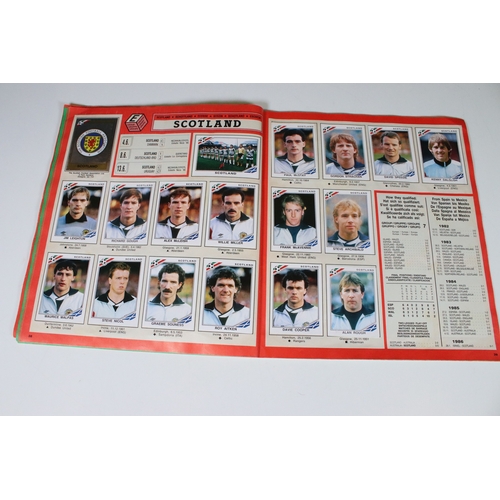 389 - Football Stickers - Panini Mexico 86 World Cup sticker album (complete), plus a Panini Supersport St... 