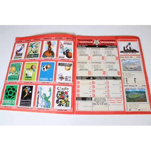 389 - Football Stickers - Panini Mexico 86 World Cup sticker album (complete), plus a Panini Supersport St... 