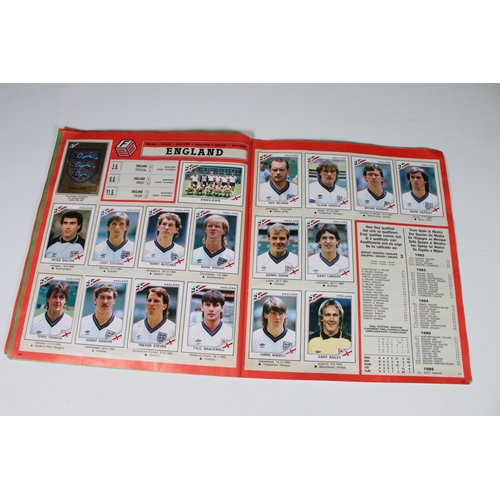 389 - Football Stickers - Panini Mexico 86 World Cup sticker album (complete), plus a Panini Supersport St... 