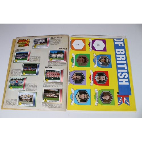 389 - Football Stickers - Panini Mexico 86 World Cup sticker album (complete), plus a Panini Supersport St... 