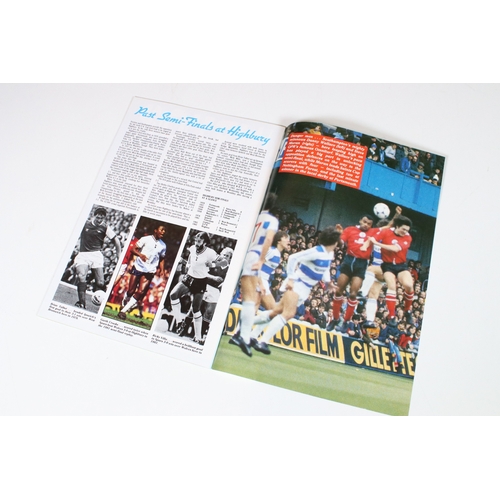 431 - 1984 FA Cup Final Everton v Watford - FA Cup Final programmes (one with team changes) plus semi-fina... 