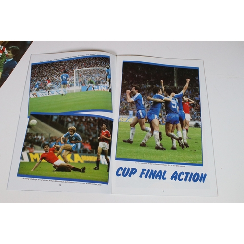 432 - 1983 FA Cup Final Brighton & Hove Albion v Manchester United - FA Cup Final programme and ticket, FA... 