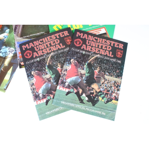 432 - 1983 FA Cup Final Brighton & Hove Albion v Manchester United - FA Cup Final programme and ticket, FA... 