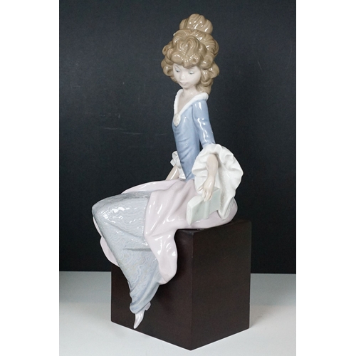 50 - Selection of Lladro lady figurines to include girl with umbrella 7636. Cinderella's lost slipper 482... 