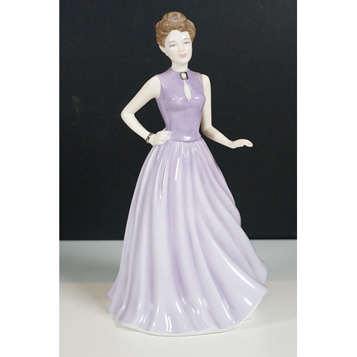 61 - Two Royal Doulton ladies to include 'The Ballerina' HN2116, H 18cm and Pretty Ladies 'Pearl', H 21cm... 