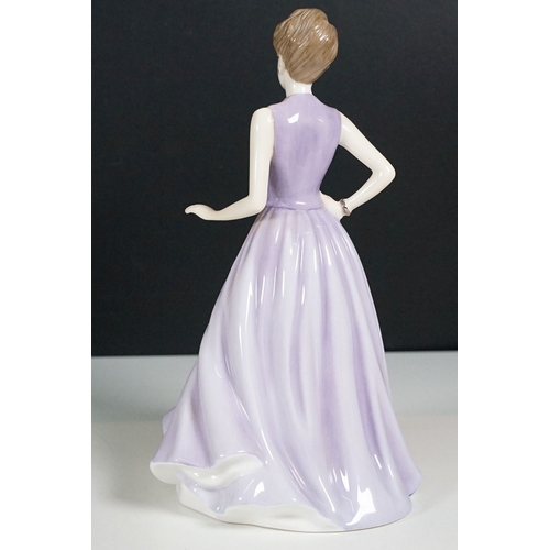 61 - Two Royal Doulton ladies to include 'The Ballerina' HN2116, H 18cm and Pretty Ladies 'Pearl', H 21cm... 