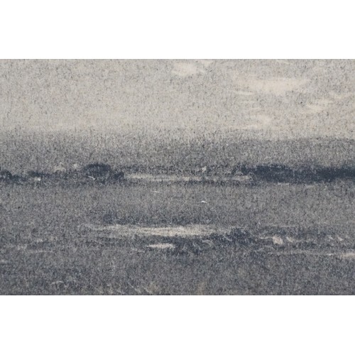 586 - David Murray Smith (British/Scottish, 1865 - 1952), 'Evening', charcoal, signed lower right, titled ... 