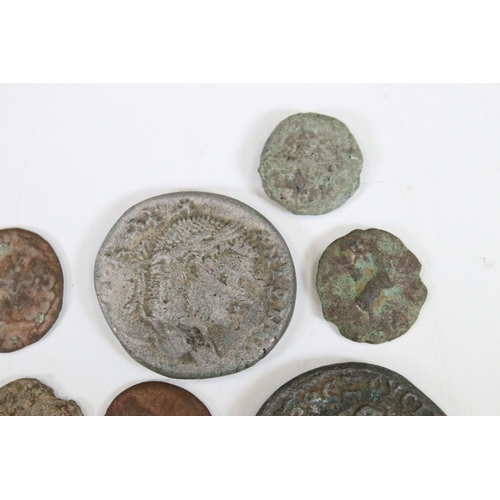 246 - A small collection of early Roman coins.