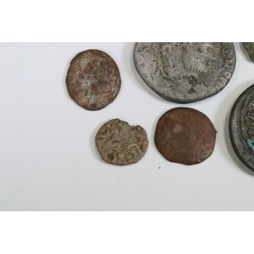 246 - A small collection of early Roman coins.