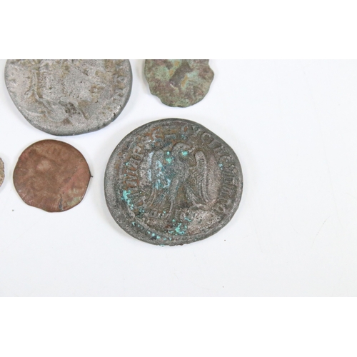 246 - A small collection of early Roman coins.