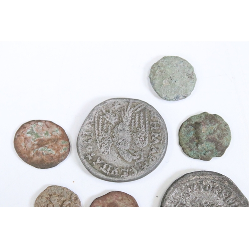 246 - A small collection of early Roman coins.