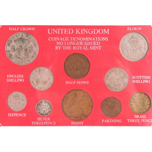 227 - A collection of twelve collectors coin sets to include Farewell to the £.S.D. System, Queen Elizabet... 