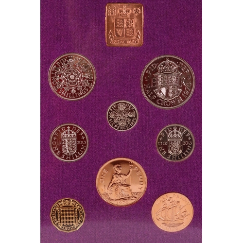 206 - A collection of eight Royal Mint Great Britain and Northern Ireland brilliant uncirculated coin year... 