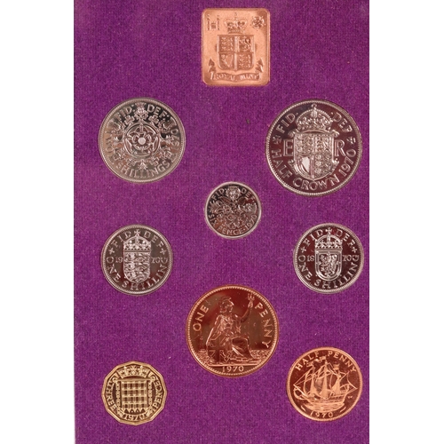 206 - A collection of eight Royal Mint Great Britain and Northern Ireland brilliant uncirculated coin year... 