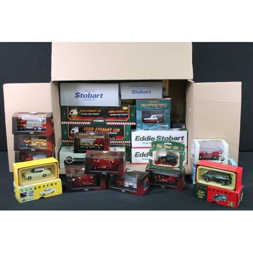 1193 - 39 Boxed / cased diecast models to include Oxford Diecast Commercials, 12 x Vanguards including VA11... 