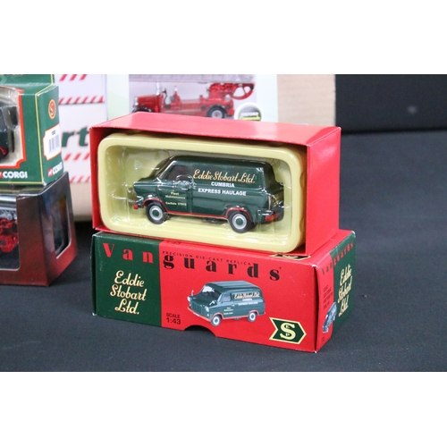 1193 - 39 Boxed / cased diecast models to include Oxford Diecast Commercials, 12 x Vanguards including VA11... 