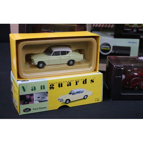 1193 - 39 Boxed / cased diecast models to include Oxford Diecast Commercials, 12 x Vanguards including VA11... 