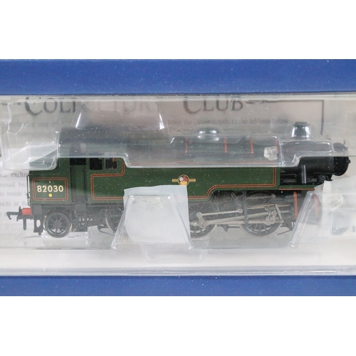15 - Boxed Bachmann OO gauge 31-979A BR Standard Class 3MT Tank 82030 BR Lined green late crest locomotiv... 