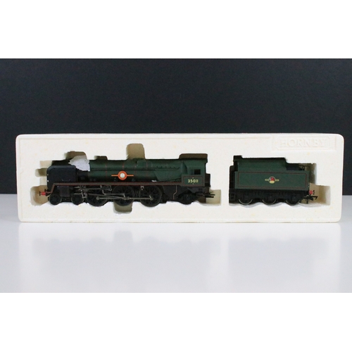21 - Four boxed Hornby OO gauge Super Detail locomotives to include R2258 BR 4-6-0 Class 5MT locomotive w... 