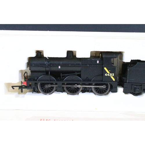 25 - Four boxed Hornby OO gauge locomotives to include R2217 S& DJR 4-4-0 Class 2P locomotive 44, R2183B ... 