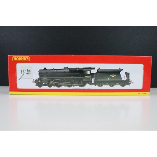 30 - Three boxed Hornby OO gauge locomotives to include 2 x Super Detail (R2382 BR 4-6-0 Class 5MT Locomo... 